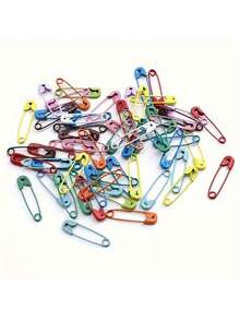 50pcs Colorful Safety Pins - Small Size, Ideal For Sewing And Crafting, Multiple Colors Available, Transparent Storage Box Packaging, Sewing Accessories - Multicolor - View 5