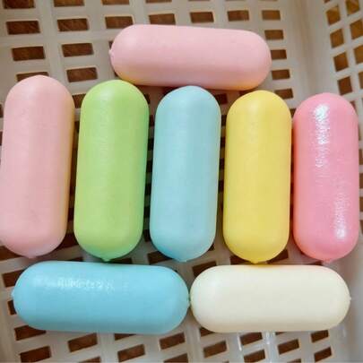 1个逼真麻糬软萌玩具 - 便携式掌心大小挤压减压玩具，柔软手部按摩器，绝佳的生日/节日礼物