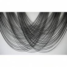 Colgante de pared de macramé grande teñido en marrón de 59.00" de ancho x 31.00" de largo, decoración de pared bohemia, tapiz de hilo, artesanía, decoración de pared de macramé para el hogar - Multicolor - Ver 8