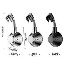 Adjustable Shower Head Holder - Flexible Shower Head Bracket With Suction Cup, Suitable For Handheld Shower Head - Multicolor - View 3