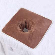 Bộ 5 khăn trải giường massage mặt bằng sợi siêu mịn, kích thước 13,78" x 13,78", che phủ các lỗ trên da mặt để đảm bảo vệ sinh, bền và không phai màu, lý tưởng cho các trung tâm chăm sóc sức khỏe cao cấp. - Nhiều màu - Xem 16
