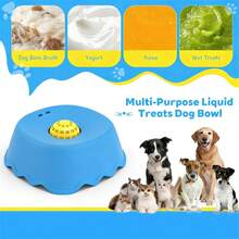 Cat And Dog Slow Feeder Licking Bowl - Anti-Slip Entertainment Ball, Suitable For Bone Broth/Yogurt/All Liquid Foods, Interactive Pet Toy - Slow Eater Licks Bowl - View 5