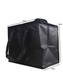 Extra Large Insulated Bag: Keeps Food/Drinks Warm/Cool For Hours - Reusable Grocery Tote, Soft Cooler Bag, Zippered - Multicolor - View 5