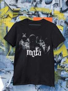 Mazzy - My Swan - Vintage Band Shirt - 黑色 7 - 查看 6