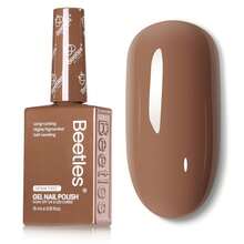 Beetles 15ml Hema Free Black Gel Polish – Silent Charm Audrey Color Long-Lasting Soak Off UV LED Glossy Manicure DIY Nail Art - 15Ml Hema-free Beyonce Caramel - 查看 9