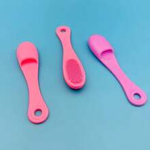 Bộ 2 cọ silicon vệ sinh mũi, cọ silicon làm sạch môi và mũi, cọ rửa mặt, cọ silicon mini làm sạch mũi và mặt để chăm sóc da - Massage và làm sạch sâu. - Nhiều màu - Xem 3