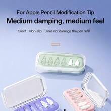Applicable To Apple Pencil Metal Modified Nib 1st Gen 2nd Gen Pro Needle-Type Wear-Resistant Quiet Nib - Multicolor - View 3