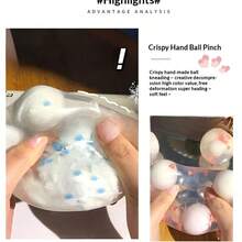 1 món đồ chơi bóp hình quả bóng giòn đang thịnh hành nhất hiện nay, đồ chơi giảm căng thẳng có thể nặn được kèm dầu dừa, món quà hoàn hảo cho sinh nhật, ngày lễ, Halloween, Giáng sinh, game thủ, Lễ Phục sinh. - Nhiều màu - Xem 10