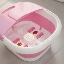 Spa Para Pies Electrica Baño Burbujas Plegable Portátil - Blanco - Ver 3