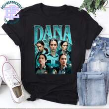 Dana Cypress Revival Pirate T-Shirt, Revival Comic T-Shirt, Vintage Y2K Inspired Graphic Tee, Retro Horror Comic Merchandise, Fan Gift - 黑色 - 查看 1