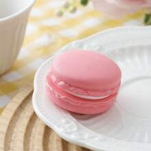 Đồ chơi bóp mềm hình bánh Macaron giống thật, chất liệu PU đàn hồi nhanh, mô phỏng bánh mì nhân kem, đồ trang trí hình bánh Macaron, đồ chơi giảm căng thẳng. - Nhiều màu - Xem 18