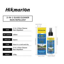 Limpiador de vidrio 2 en 1, proporciona una visión clara en días lluviosos, limpieza diaria del parabrisas y el espejo retrovisor - Líquido - Ver 3