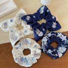 フランスの軽い贅沢、高級感、重厚な刺繍スクエアスカーフ、大腸ヘアバンド、夏用ローポニーテールヘッドバンド、特大スクエアヘッドバンド、ヘアバンド、高級光沢のあるオーシャン刺繍大腸ヘアバンド青と白の絶妙なヘアロープかわいい大人の帽子通勤、デート、パーティーに最適なヘアアクセサリーさまざまなスタイルが利用可能、高弾性、髪にダメージを与えません。 誕生日のギフトに最適な小さなギフト日常着の雰囲気のアイテム、高弾性、韓国スタイル、怠惰でリラックスした、軽い贅沢、レトロな甘い女の子スタイル、ホットな女の子スタイル、森の癒し、フレンチエレガンス、ミニマリストのシンプルさ、新鮮で甘い、日本のソフトガール、かわいい活力、絶妙な気質、雰囲気のあるスタイル、高い頭蓋骨の適応、レトロな香港スタイル、カレッジスタイル、絶妙な雰囲気の毎日の通勤、キャンパス/通学、デート、パーティー用の服装/パーティー、結婚式/ブライドメイドのスタイル、休暇/旅行、アフタヌーンティー、職 場/仕事、カジュアルな外出、写真撮影、親友との集まり、ホリデーデコレーション（クリスマス）/お正月、バレンタインデー）、卒業写真スタイリング、通勤シンプルスタイリング春、夏、秋、冬四季ユニバーサル円形、リング、四角形、幾何学的な衣類装飾品>女性用アクセサリー>女性用ヘアアクセサリー>ヘアリング大腸リングプリーツ不規則な韓国語バージョン - 紺色のハンカチ - チェックする 1