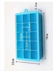 Molde de cubitos de hielo de silicona de 15/24 cavidades de gran capacidad, diseño reutilizable de fácil liberación, ahorro de espacio colgante, herramienta de cocina esencial para bebidas y cubitos de hielo de frutas - Ver 4