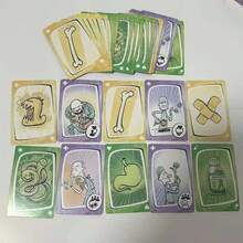 西班牙语/英语病毒游戏新版本！一款适合家庭聚会、卡牌游戏和娱乐的趣味桌面游戏。 - 彩色 - 查看 3