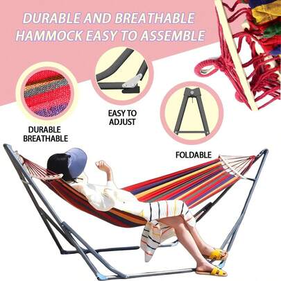 Indoor And Outdoor Foldable Hammocks