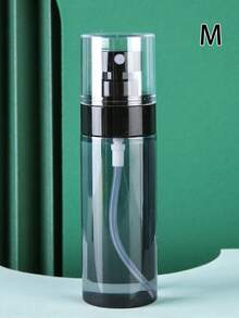 1 pieza Dispensador de loción portátil, Botella de spray de plástico negro, Recipiente rellenable para jabón líquido, Adecuado para viajes al aire libre - A - Ver 7