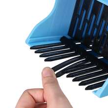 符合人体工学的浆果采摘器，带梳子和手柄 - 蓝莓采摘工具，也可用于采摘蓝莓、蔓越莓和越橘 - 耐用的 3D 打印园艺采摘工具 - Berry Picker - 查看 7