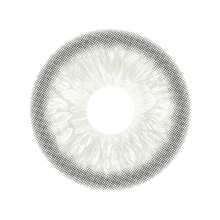1 par de lentes de contacto grises de color suave, desechables en 1 año, 2 piezas, con 40% de contenido de humedad, lentes de alta calidad - Gris - Ver 4