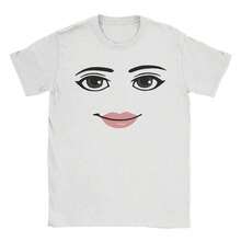 Novelty Robot Robloxs Woman Face Game Meme Tshirt Unisex Round Neck Short Sleeve Clothing Cotton Summer Top Teevintage Clothes Women - Black 7 - View 5