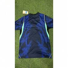 Brazil Thailand 1.1 Blue Embroidered Jersey, 2026 World Cup Fan Version. - 藍色 - 查看 5