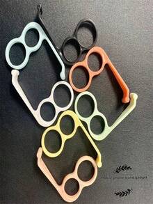 Giá đỡ điện thoại LazyFingerBracket (2 cái/4 cái/6 cái), Giảm mỏi ngón tay, Không gây mệt mỏi, Sử dụng hàng ngày, Lướt điện thoại trước khi ngủ, Xem video, Hàng ít, Nhu cầu cao, Bán chạy, Xu hướng hàng đầu - A - Xem 10
