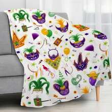 Sofa Blankets, Throw Blankets & Nap Blankets - Multicolor - View 3