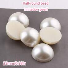 2毫米至30毫米:30毫米/3颗,25毫米/5颗,20毫米/10颗,18毫米/16颗,16毫米/22颗,14毫米/36颗,12毫米/65颗,10毫米/110颗,8毫米/160颗,6毫米/400颗,4毫米/860颗,2毫米/1500颗。12种尺寸的ABS半圆形仿珍珠,半扁平及半球形,适用于DIY珠宝制作、工艺品、配饰、服装、鞋包、美甲及工艺装饰。厂家直销。 - 彩色 - 查看 30
