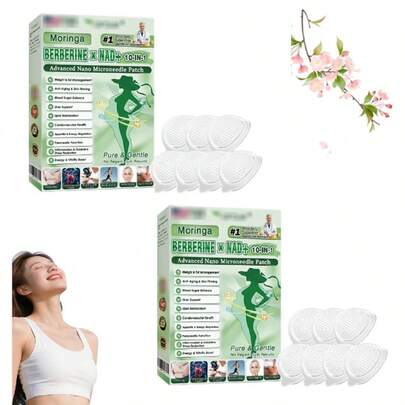 2 Paquetes De Parches Glorenda Para Moringa, Parches Delgado
