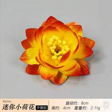 5支莲花形凝胶笔，柔软硅胶笔，创意文具，节日礼品，黑色签名笔 - 套裝 - 查看 6