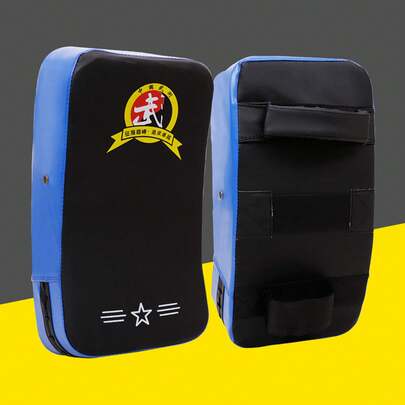Soft Portable Taekwondo Kicking Target Pad, PU Leather Martial Arts Hand Target With Maximum Shock Absorption
