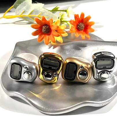 斋月电子祈祷计数器，伊斯兰念珠计数器，精确计数，一键重置，便携耐用，斋月必备