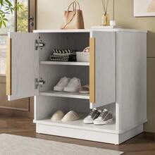 Shoe Cabinets - White,Wood - View 5