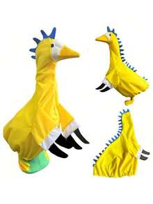 23-Inch Cement Statue Or Plastic Goose Outdoor Yard Decor, Adorable Dinosaur Costume For Spring - A - View 9
