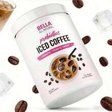 Bestseller!Bella All Nat-Ural Probiotics Iced Coffee (500g): Gut-Friendly Sips With Live Cultures.Supplement Vitamin,Free Shipping. - 1PCS - 查看 4