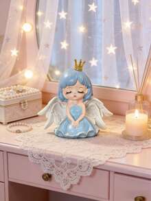 Fairy Statue - Resin Decorative Figurine, Perfect Gift For Friends, Desk And Balcony Decor, Art Piece - Elves - View 10