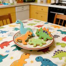 12pcs/Box Dinosaur & Animal Cookie Cutter Set, Stainless Steel Shaped Biscuit Candy Mold, Suitable For DIY Kitchen, Baking, Theme Birthday Party - View 6