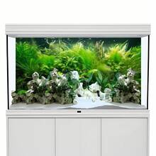 Underwater Paradise, Fish Tank Background Painting, Aquarium Background Sticker, Reptile Tank Background Sticker, Self-Adhesive Front And Side, Fish Tank Landscaping Decor, Aquarium Decoration - A - View 7