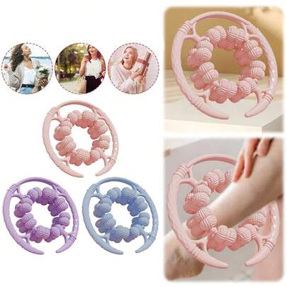 1 con lăn massage chân công thái học với 32 con lăn, dùng để thư giãn cơ bắp chân và đùi.