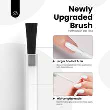 Beetles 15ml Hema Free Black Gel Polish – Silent Charm Audrey Color Long-Lasting Soak Off UV LED Glossy Manicure DIY Nail Art - 15Ml Hema-free White Rhythm - 查看 7