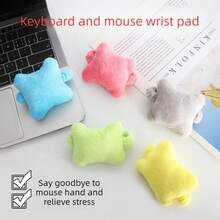 Reposamuñecas para ratón, lindo apoyo para la muñeca de oficina y computadora para escribir - Ver 4