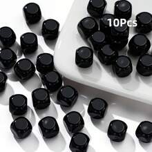 10Pcs Acrylic Beads 10*10mm Beads Spacer Beads DIY Bracelet Necklace For Jewelry Making Supplies - Bead - View 21