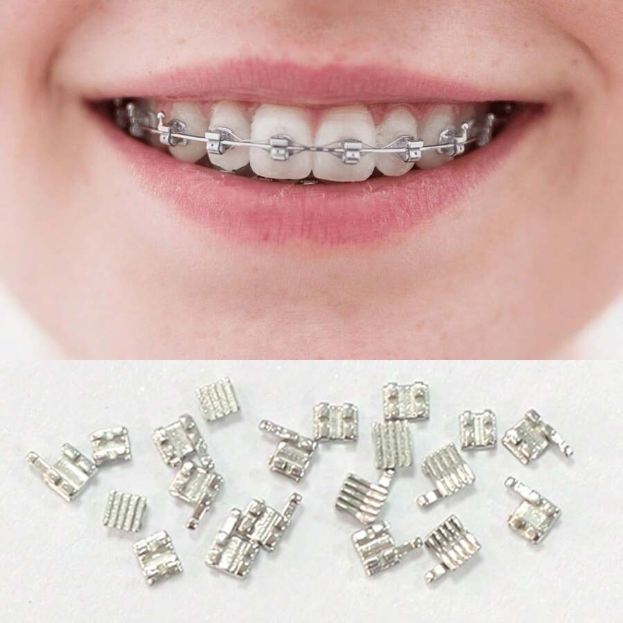 20pcs/Set Stainless Steel Versatile DIY Tooth Gems, Suitable For Men And Women Daily Wear, Exquisite Gift - Multicolor - View 1