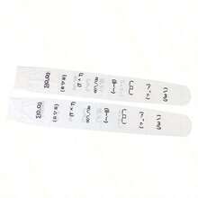 White Graffiti Letter Print Long Socks Harajuku Over Knee Thigh High Socks Y2K Cosplay Cute Socks Kawaii, Cozy - trắng - Xem 2