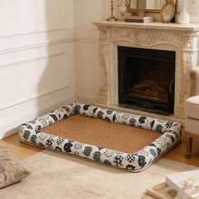 Pet Cooling Mat, Breathable Pet Bed For Cats And Medium Dogs, Summer Pet Cooling Pad - White - View 3