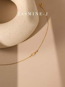 1pc S925 Sterling Silver Geometric Cubic Zirconia Square Bracelet, Minimalist Elegant Design, Suitable For Women's Daily Wear, Mother's Day Gift - Multicolor - View 4