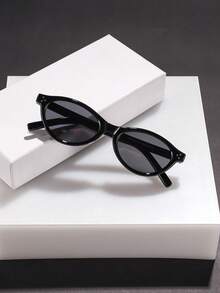 3 cặp kính thời trang nam kiểu retro hình bầu dục màu đen bằng acrylic, thích hợp cho các kỳ nghỉ, lễ hội và sử dụng hàng ngày. - Nhiều màu - Xem 9