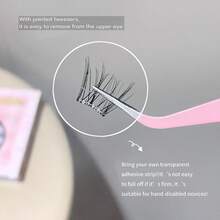2026 New Gege Bear Segmented False Eyelashes, Beginner-Friendly, Natural Look, Ideal Valentine's Day Gift, Easy To Wear Daily Eye Makeup - View 8