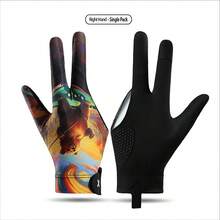 1 chiếc găng tay tập luyện bi-a 3 ngón, chống trượt, thoáng khí, co giãn. - Găng tay bida kín ngón - Xem 18