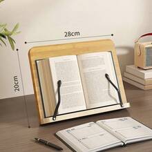 Adjustable Desktop Bookshelf | Suitable For Textbooks, Cookbooks, Tablets And Sheet Music | Student Back-To-School Prize And Gift | Office/Campus Desktop Mindfulness Set | Perfect Gift For Students (Back-To-School/Birthday) - A - View 8